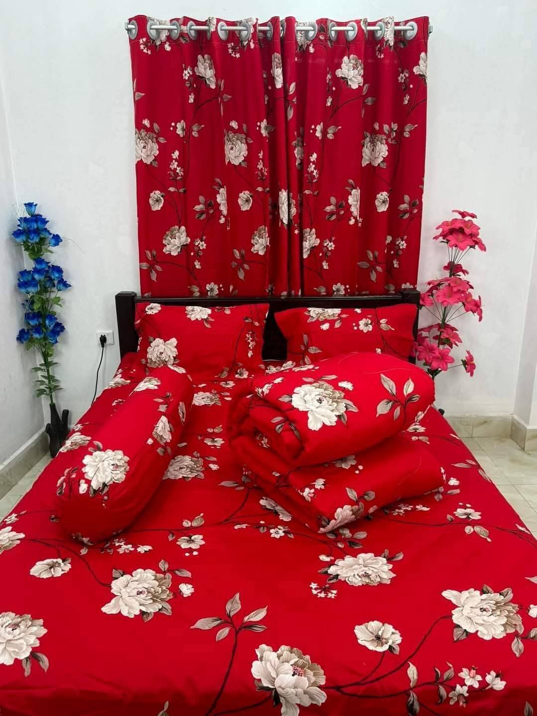 Premium 5-Piece Twill Cotton Comforter Set - শুধু কমফোর্টার